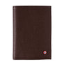 Albert Grained Leather Large Personalized Burnished Earth Wallet