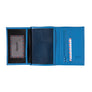 Albert Grained Leather Large Wallet Sky Blue
