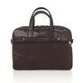 Antoine Grained Leather Briefcase Burnished Earth
