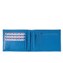 ARTHUR 2.0 Cuir grainé Portefeuille Italien Ciel Bleu