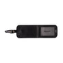 Jules Grained Leather Address Holder Black is black Personalized
