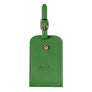 Jules Grained Leather Personalized Meadow Green Address Holder