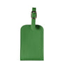 Jules Grained Leather Personalized Meadow Green Address Holder