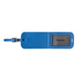 Jules Grained Leather Personalized Blue Sky Address Holder