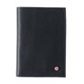 Albert Grained Leather Large Personalized Blue Moon Wallet