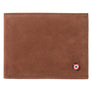 ARTHUR 2.0 Cuir Nubuck Portefeuille Italien Terre Brunie Personnalisé