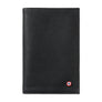 GUSTAVE Nubuck leather 2 panels Black is black
