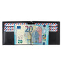 Hector Cuir Vintage Portefeuille Italien Pince à Billets Nuage Gris Personnalisé