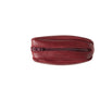 CHARLES Ruby Red grained leather