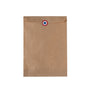CHARLES White Flocon grained leather
