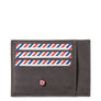PAUL Cuir nubuck Porte-cartes Nuage Gris