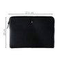 Pochette d'Ipad Guillaume cuir Grainé Noir C'est Noir