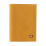 VICTOR Nubuck leather junior wallet Sun Yellow personalized
