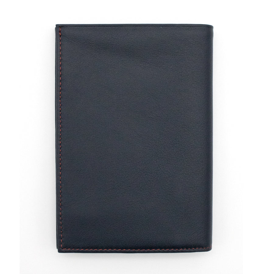 ALBERT - For the Élysée wallet Smooth leather Personalized blue moon