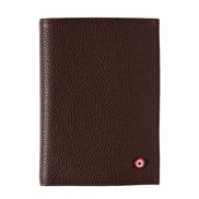 Albert Grained Leather Large Burnished Earth Wallet