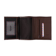 Albert Grained Leather Large Burnished Earth Wallet