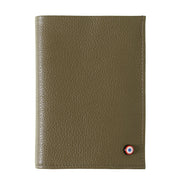 Albert Cuir Grainé Grand portefeuille Café Viennois personnalisé