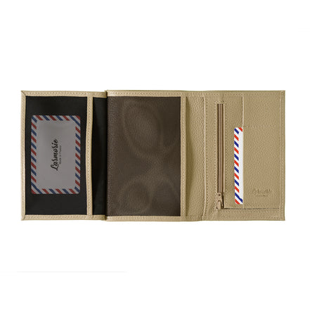 Albert Cuir Grainé Grand portefeuille Riz Arborio personnalisé