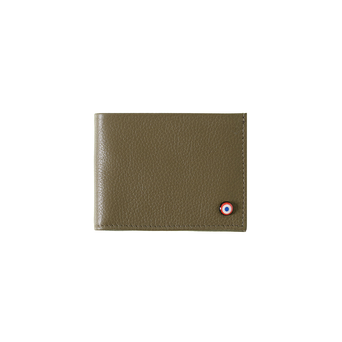 Albert Grained Leather Large Burnished Earth Wallet
