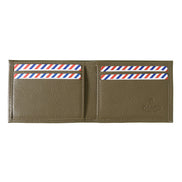 Albert Grained Leather Large Burnished Earth Wallet