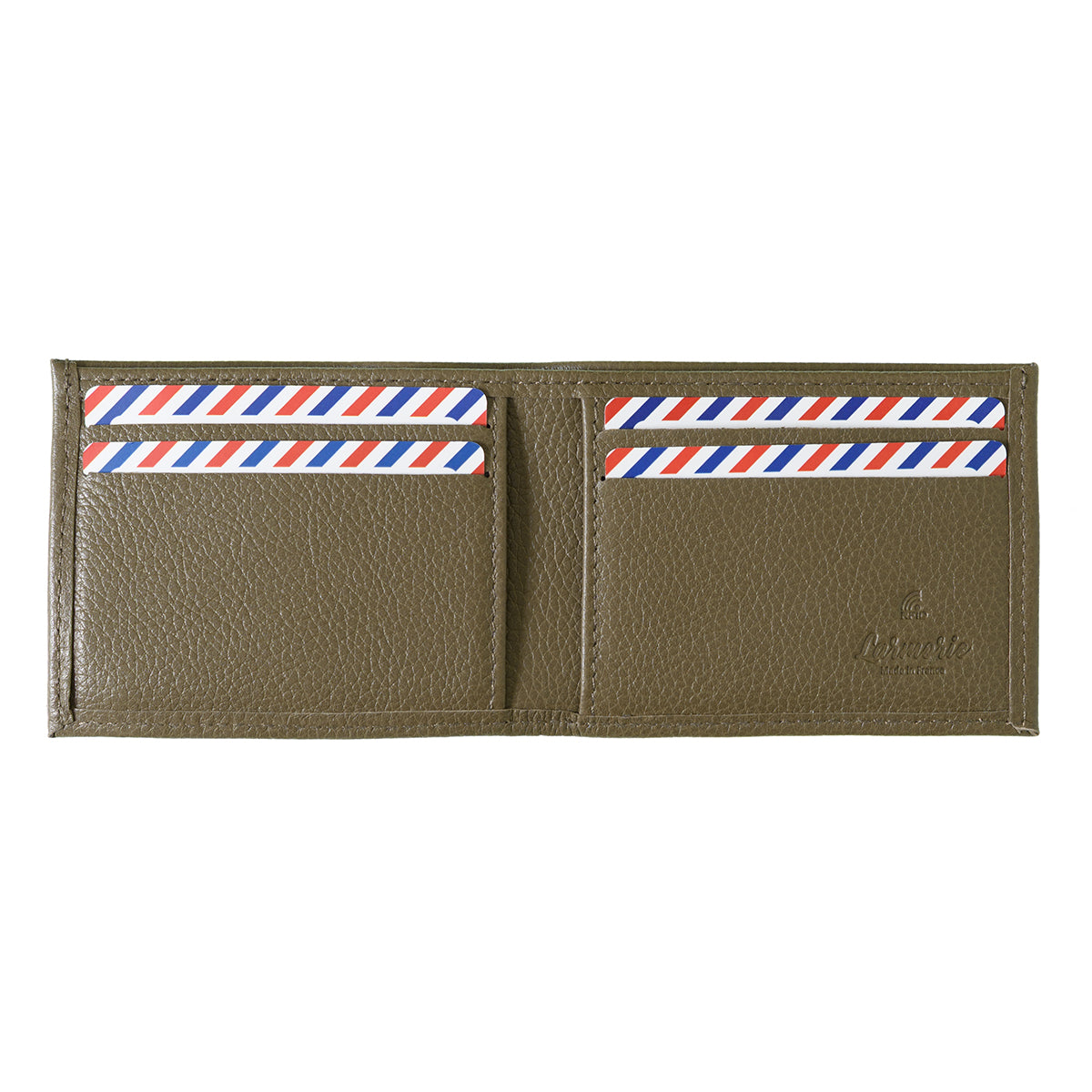 Albert Grained Leather Large Burnished Earth Wallet