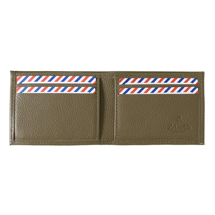 Albert Grained Leather Large Burnished Earth Wallet