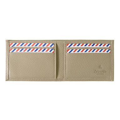 Albert Grained Leather Large Burnished Earth Wallet