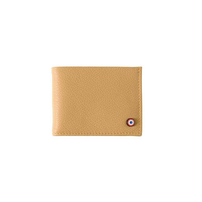 Anatole Cuir Grainé portefeuille RFID Cumin Sucré Personnalisé