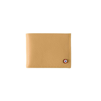 Albert Grained Leather Large Burnished Earth Wallet