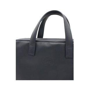 ANTOINE - For the Élysée briefcase Grained leather Blue Moon