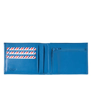 ARTHUR 2.0 Grained Leather Italian Wallet Sky Blue