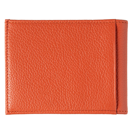 ARTHUR 2.0 Cuir grainé Portefeuille Italien Corail Bohème
