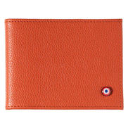ARTHUR 2.0 Cuir grainé Portefeuille Italien Corail Bohème