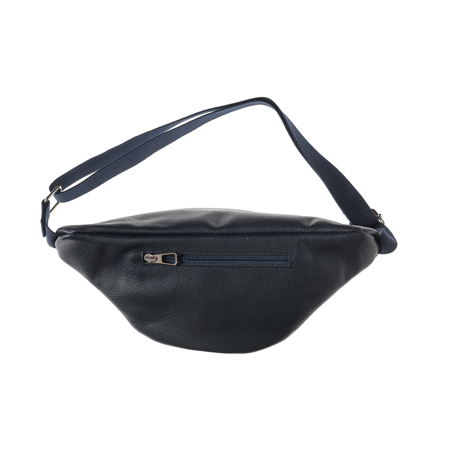 Gerard Cuir grainé Sac Banane Lune Bleue