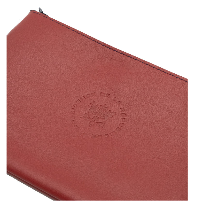 CAMILLE - Pour l'Élysée pouch Smooth leather Red Vine