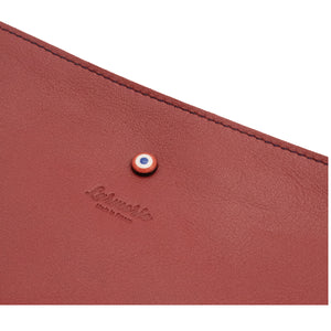 CAMILLE - Pour l'Élysée pouch Smooth leather Red Vine