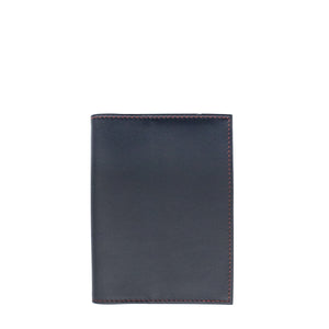 LOUIS - For the Élysée passport holder Smooth leather Blue moon Personalized