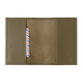 Louis Cuir Grainé Porte Passeport Café Viennois