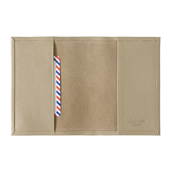 Louis Cuir Grainé Porte Passeport Riz Arborio