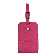 Jules Cuir Grainé Porte-adresse Vie en Rose Personnalisé