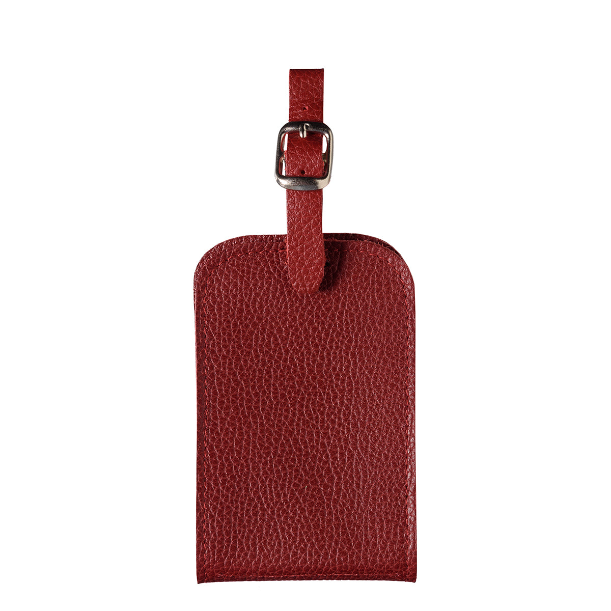 Jules Cuir Grainé Porte-adresse Vigne Rouge Personnalisé