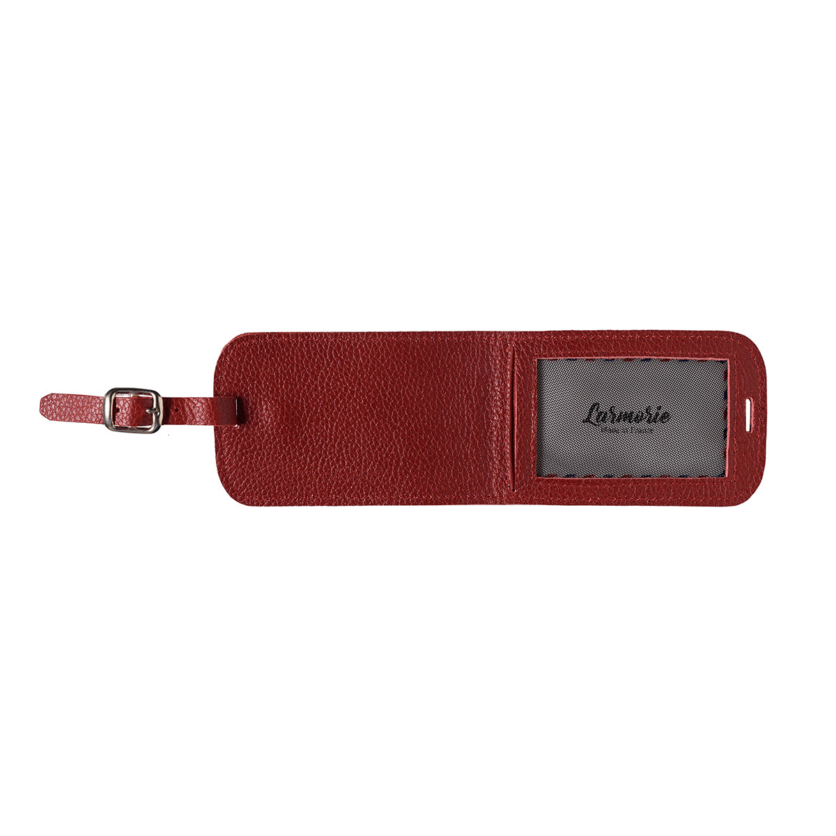 Jules Cuir Grainé Porte-adresse Vigne Rouge Personnalisé