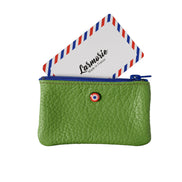 EMILE UpCyclé cowhide leather Wood Green