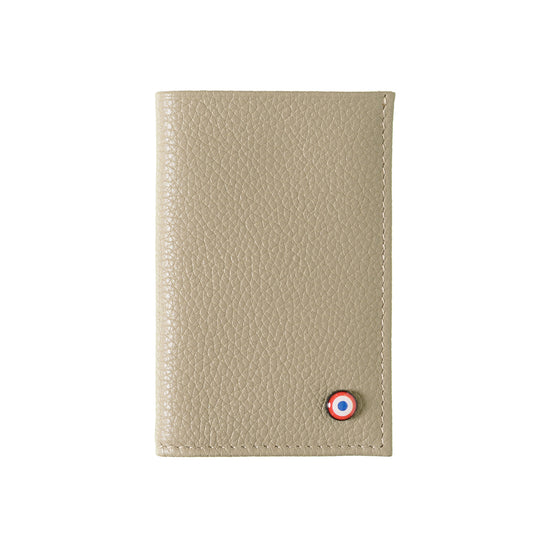 René Cuir Grainé porte-cartes RFID Riz Arborio Personnalisé