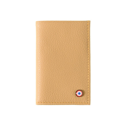 Albert Grained Leather Large Burnished Earth Wallet