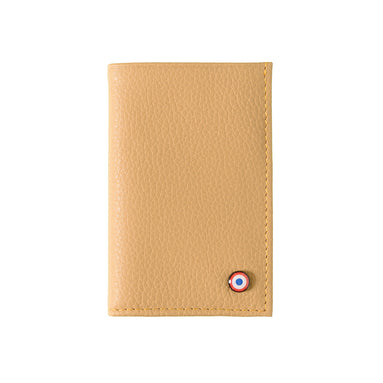 Albert Grained Leather Large Burnished Earth Wallet