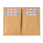 Albert Grained Leather Large Burnished Earth Wallet