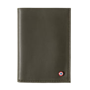 Albert Cuir Vintage Grand portefeuille Bois Vert
