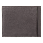 ARTHUR 2.0 Nubuck Leather Italian Wallet Cloud Gray Personalized