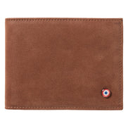 ARTHUR 2.0 Cuir Nubuck Portefeuille Italien Terre Brunie